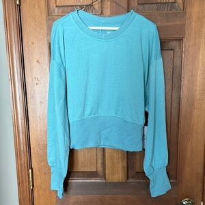 Nine West Teal Women's Sweatshirt
